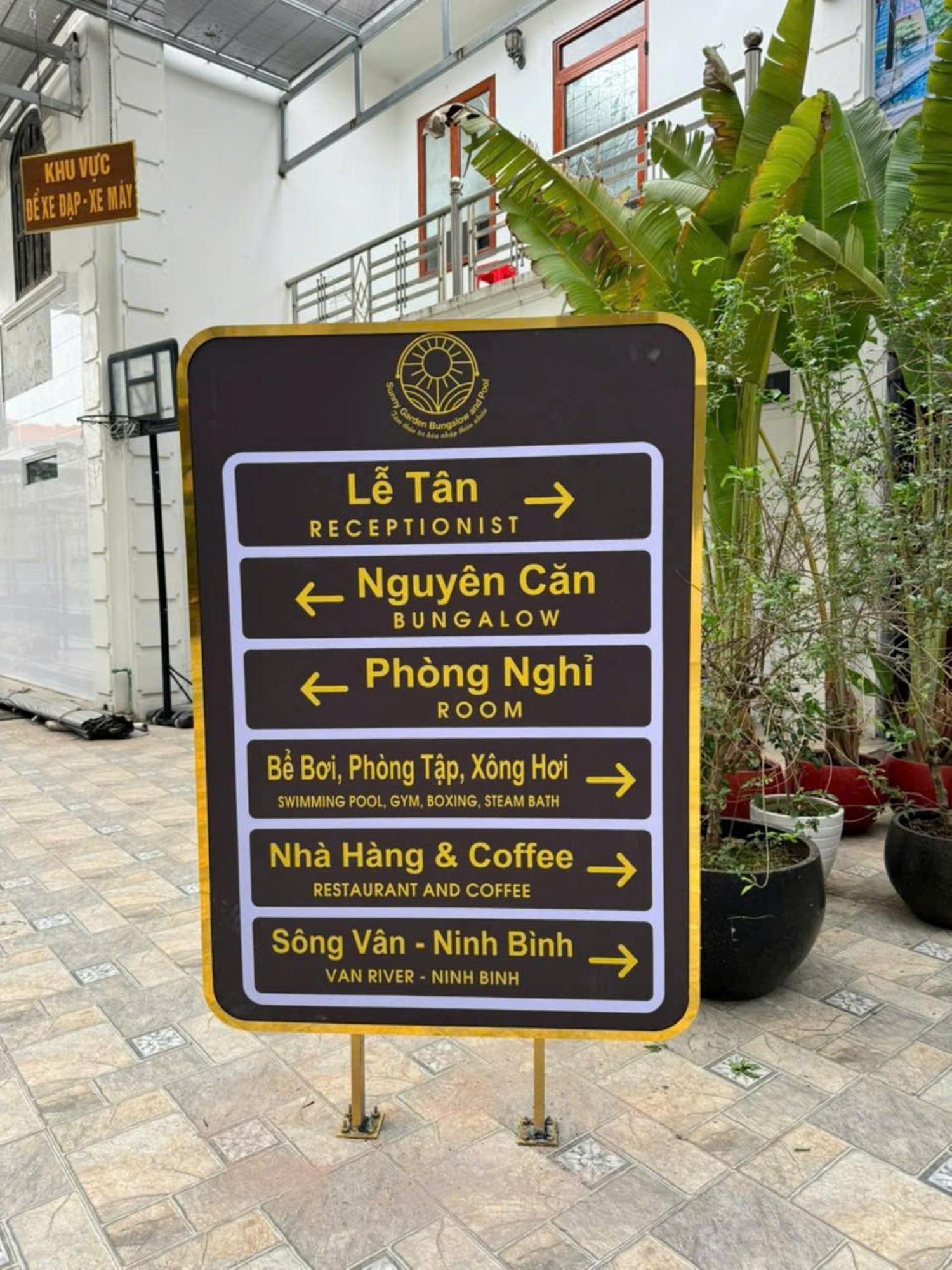 Sunny Bungalow & Hotel Ninh Binh Eksteriør bilde